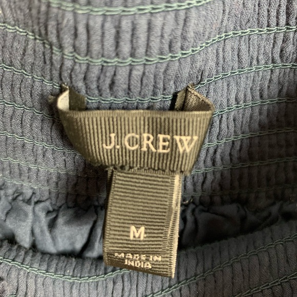 J Crew Navy Floral Skirt - Picture 3 of 6